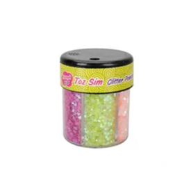 BU-BU YILDIZLI KALPLİ PUL TOZ SİM 80 GR